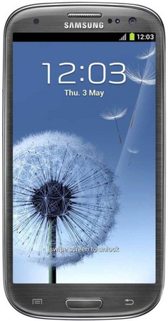 Смартфон Samsung Galaxy S3 GT-I9300 16Gb Titanium grey - Колпино